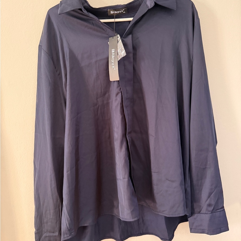 Navy Blue Women’s Shirt